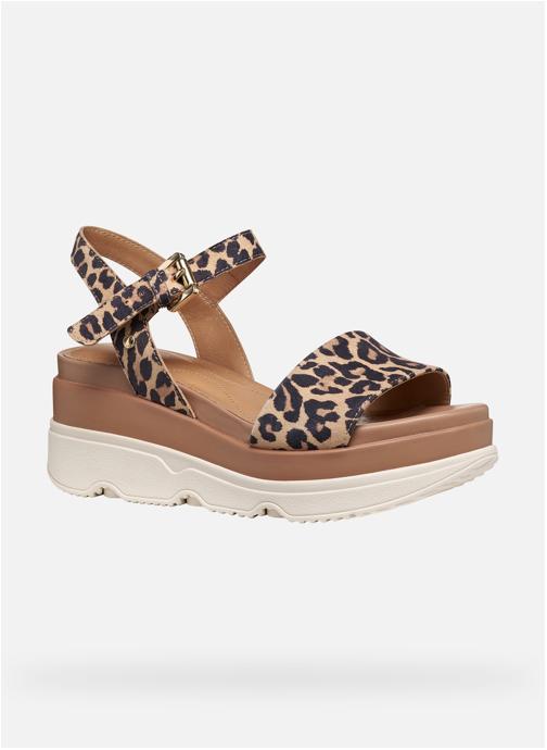 Geox Sandales D GARDENIA femme marron