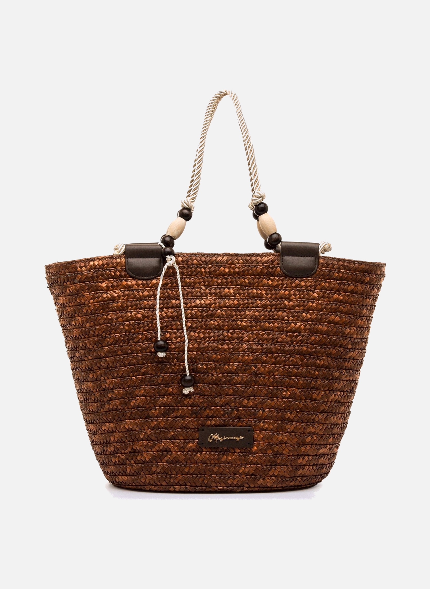 Cabas Sacs Femme MARIAMARE SAVANA beige femme marron MARIAMARE Cabas Sacs Femme MARIAMARE SAVANA beige femme marron Marron