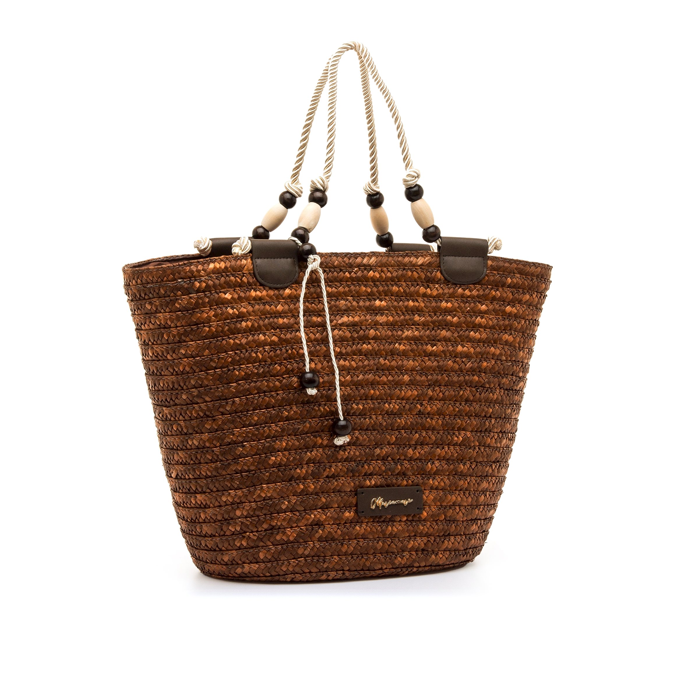 Cabas Sacs Femme MARIAMARE SAVANA beige femme marron MARIAMARE Cabas Sacs Femme MARIAMARE SAVANA beige femme marron Marron