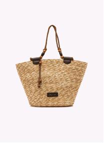 Cabas Sacs Femme MARIAMARE SAVANA beige femme marron
