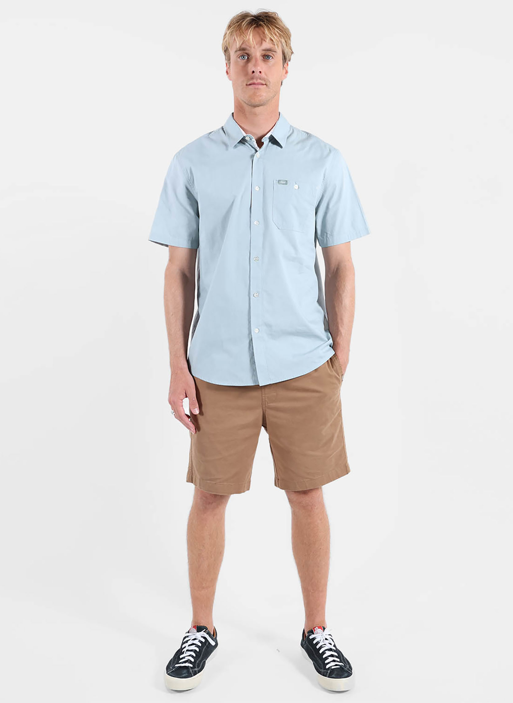Chemises CORY homme bleu Oxbow Chemises CORY homme bleu Bleu clair