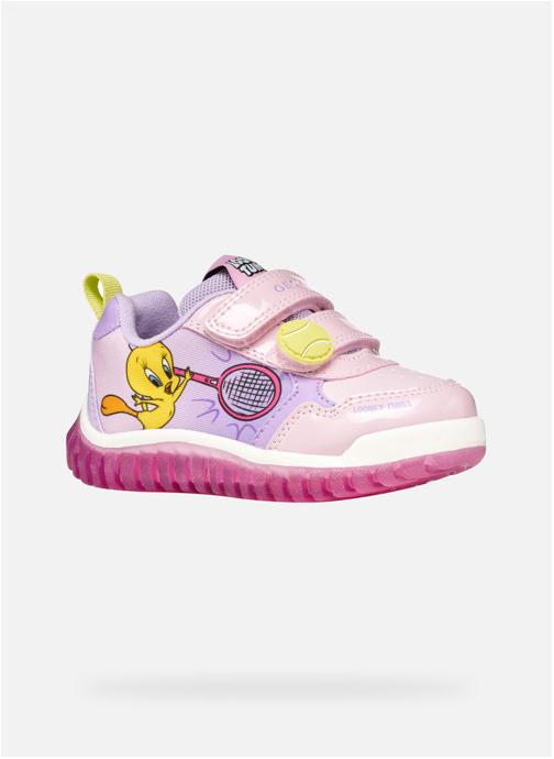 Geox Baskets basses LIGHTYLOO BABY GIRL fille violet