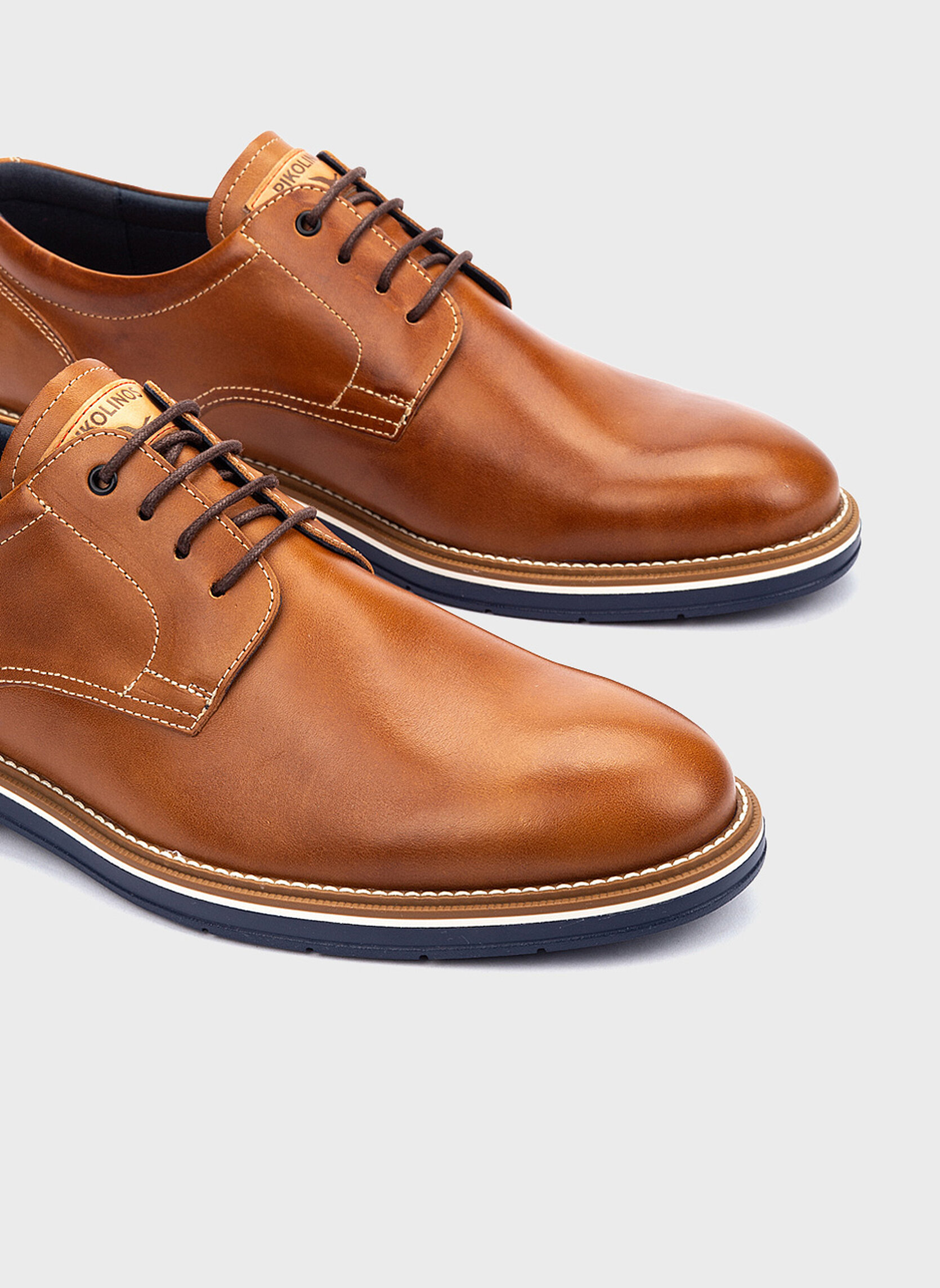 Derbies CARLET homme marron Pikolinos Derbies CARLET homme marron Cognac