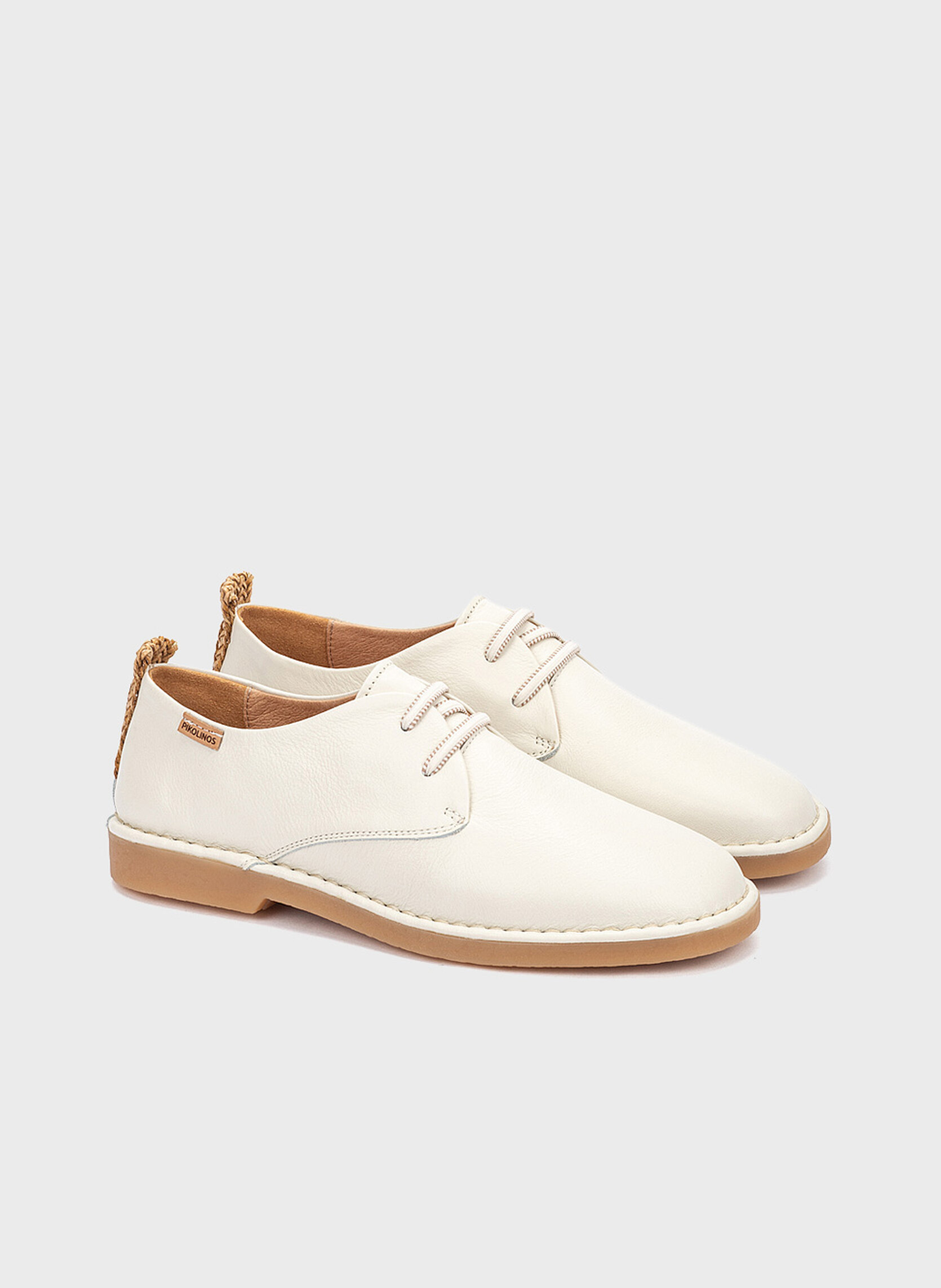 Derbies NOIA femme blanc Pikolinos Derbies NOIA femme blanc Blanc