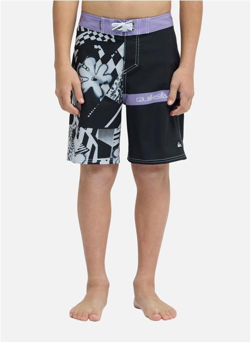 Quiksilver Shorts de bain Boardshort SURFSILK STRAIGHT 17 garçon noir