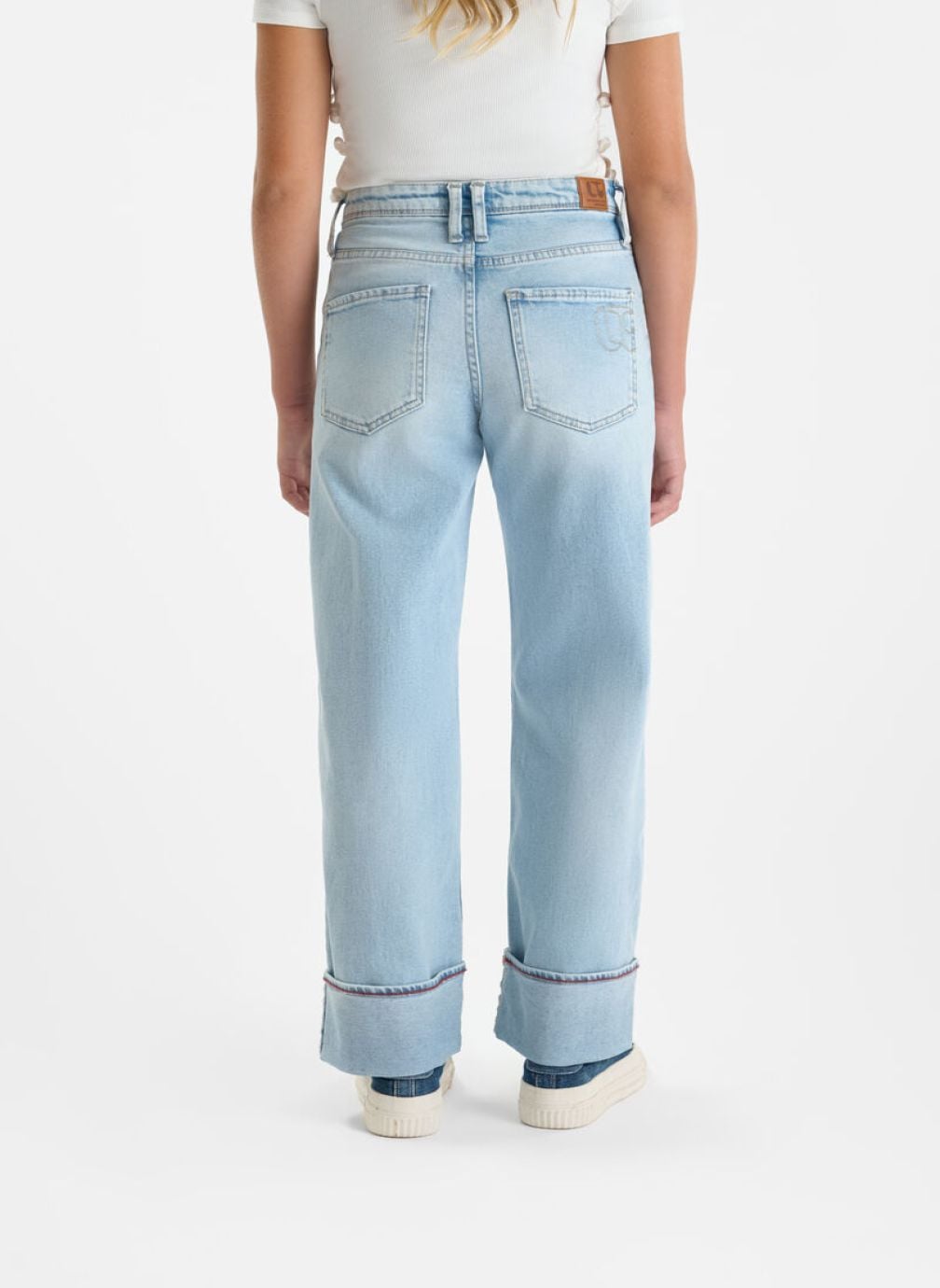 Jeans droits Jeans droite REVERS Blue fille bleu Le temps des cerises Jeans droits Jeans droite REVERS Blue fille bleu Bleu