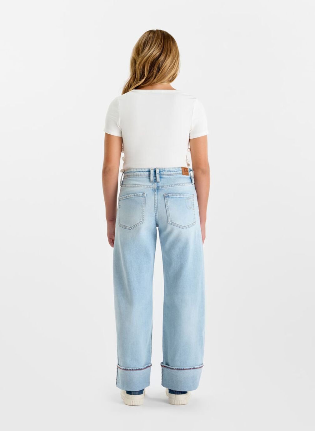 Jeans droits Jeans droite REVERS Blue fille bleu Le temps des cerises Jeans droits Jeans droite REVERS Blue fille bleu Bleu