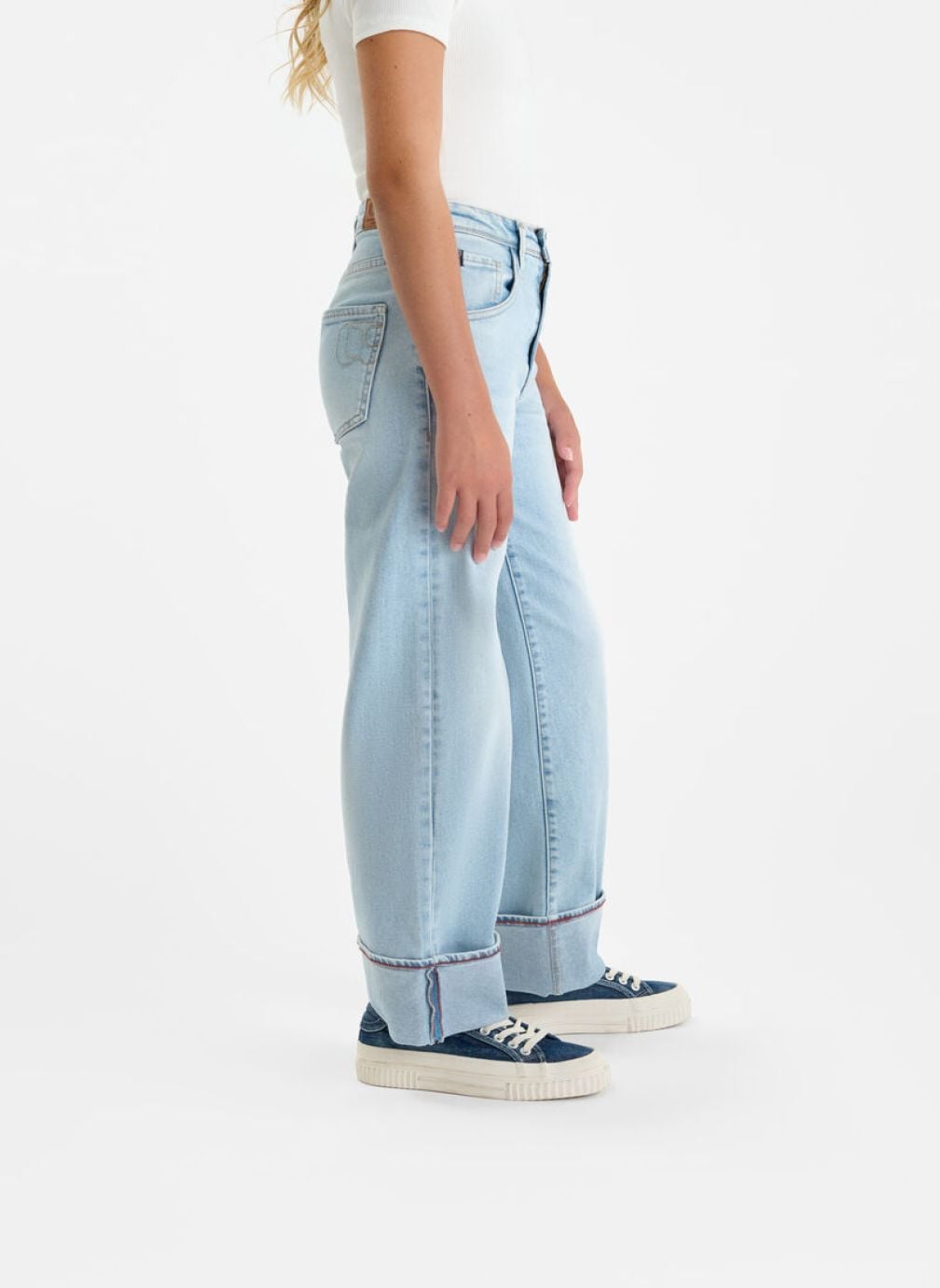 Jeans droits Jeans droite REVERS Blue fille bleu Le temps des cerises Jeans droits Jeans droite REVERS Blue fille bleu Bleu