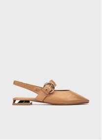 Ballerines classiques VESCIA femme marron