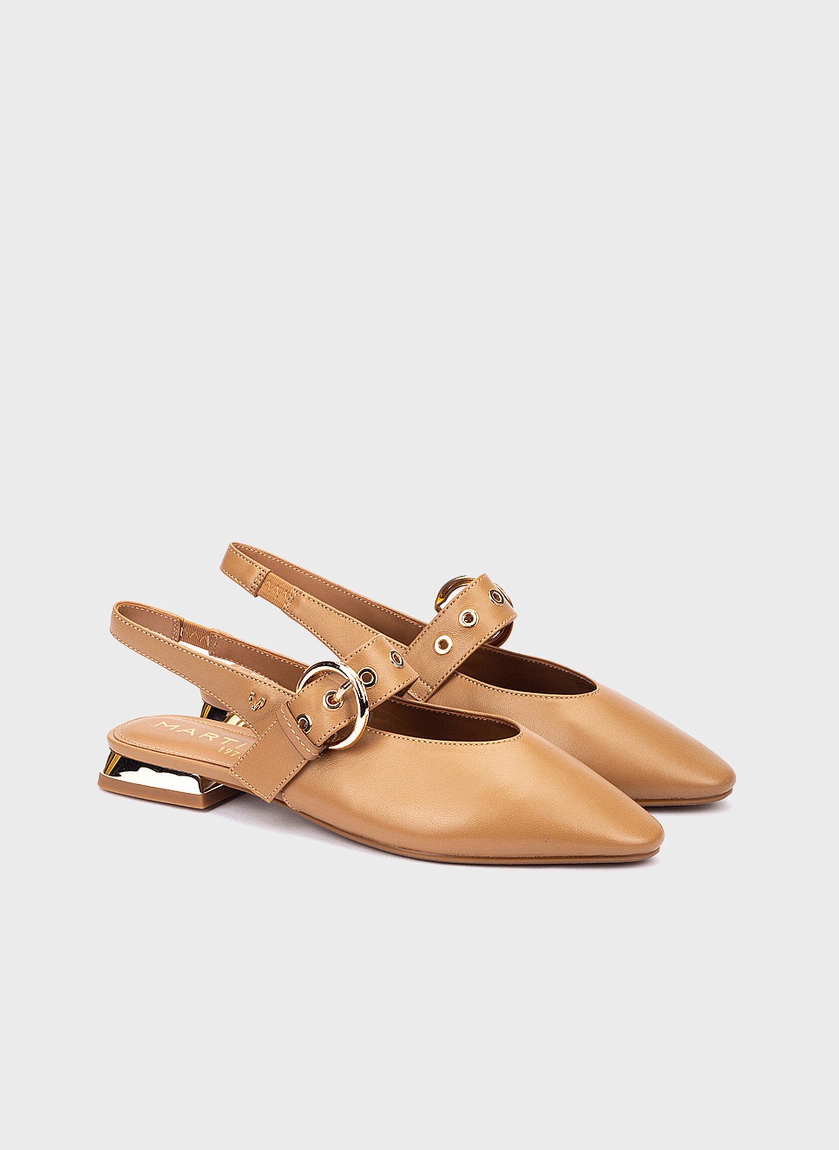 Ballerines classiques VESCIA femme marron Martinelli Ballerines classiques VESCIA femme marron Camel