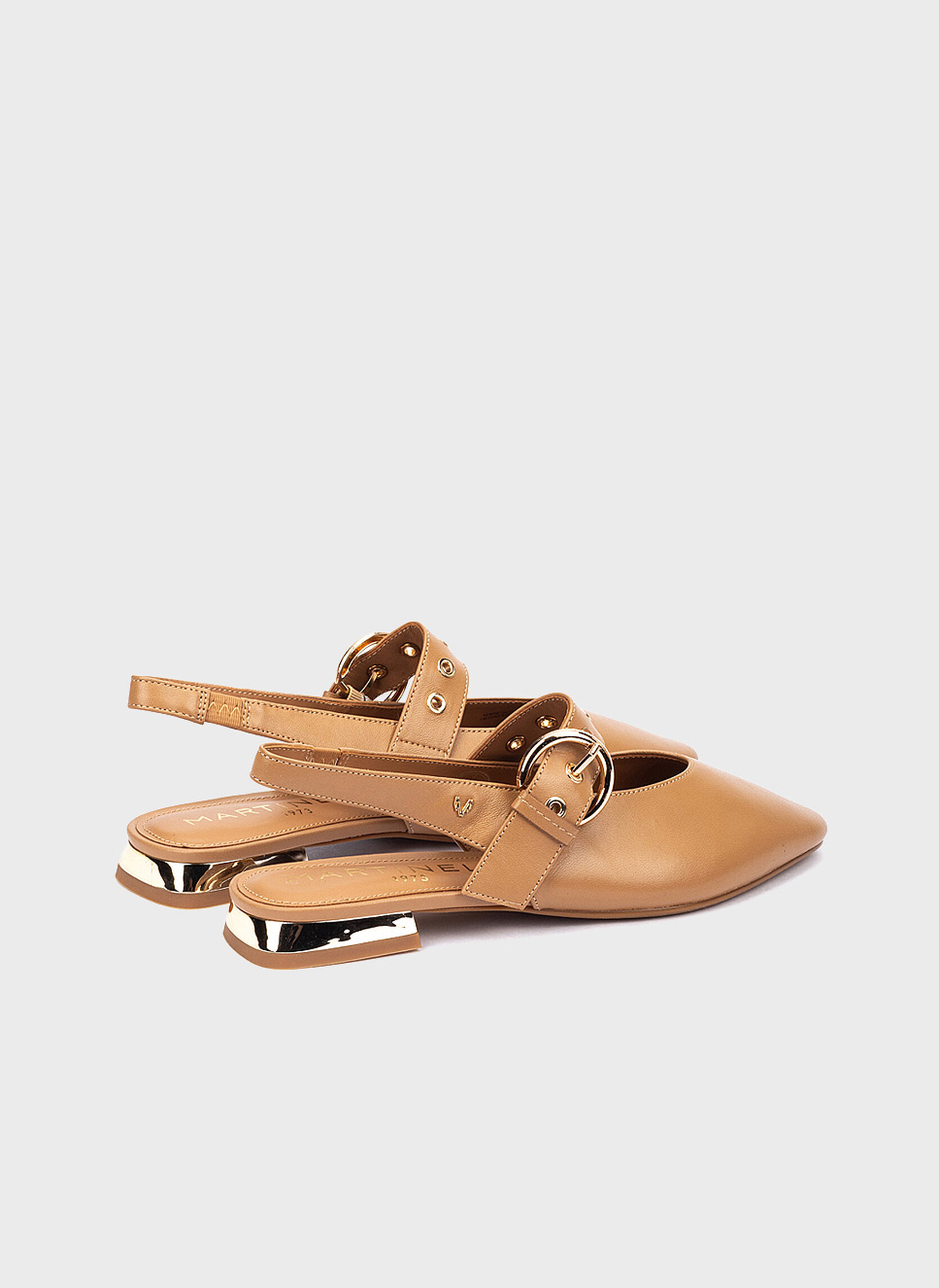 Ballerines classiques VESCIA femme marron Martinelli Ballerines classiques VESCIA femme marron Camel