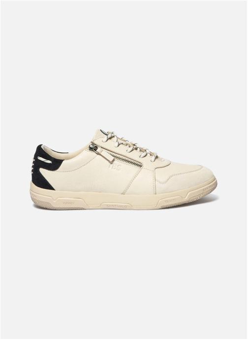 TBS Baskets basses Baskets cuir GEDEZIP CREME / MARINE homme beige