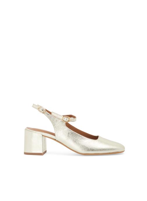 Mellow Yellow Escarpins CAMILLA femme or et bronze