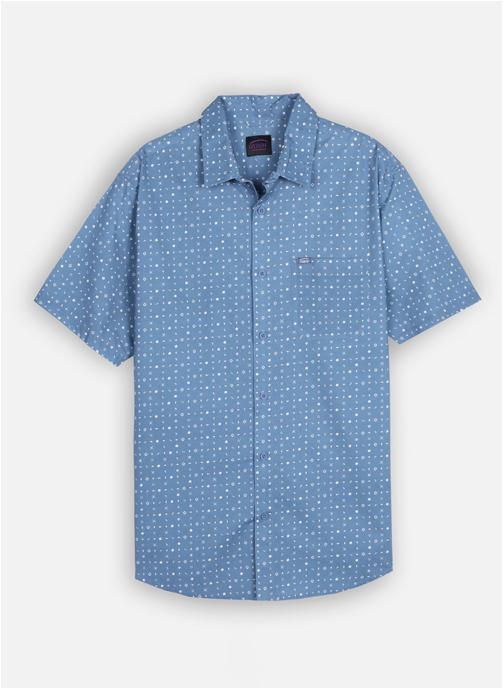 Oxbow Chemises MINIATURE homme bleu