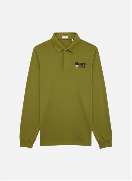 Serge Blanco Polos Polo ML homme vert
