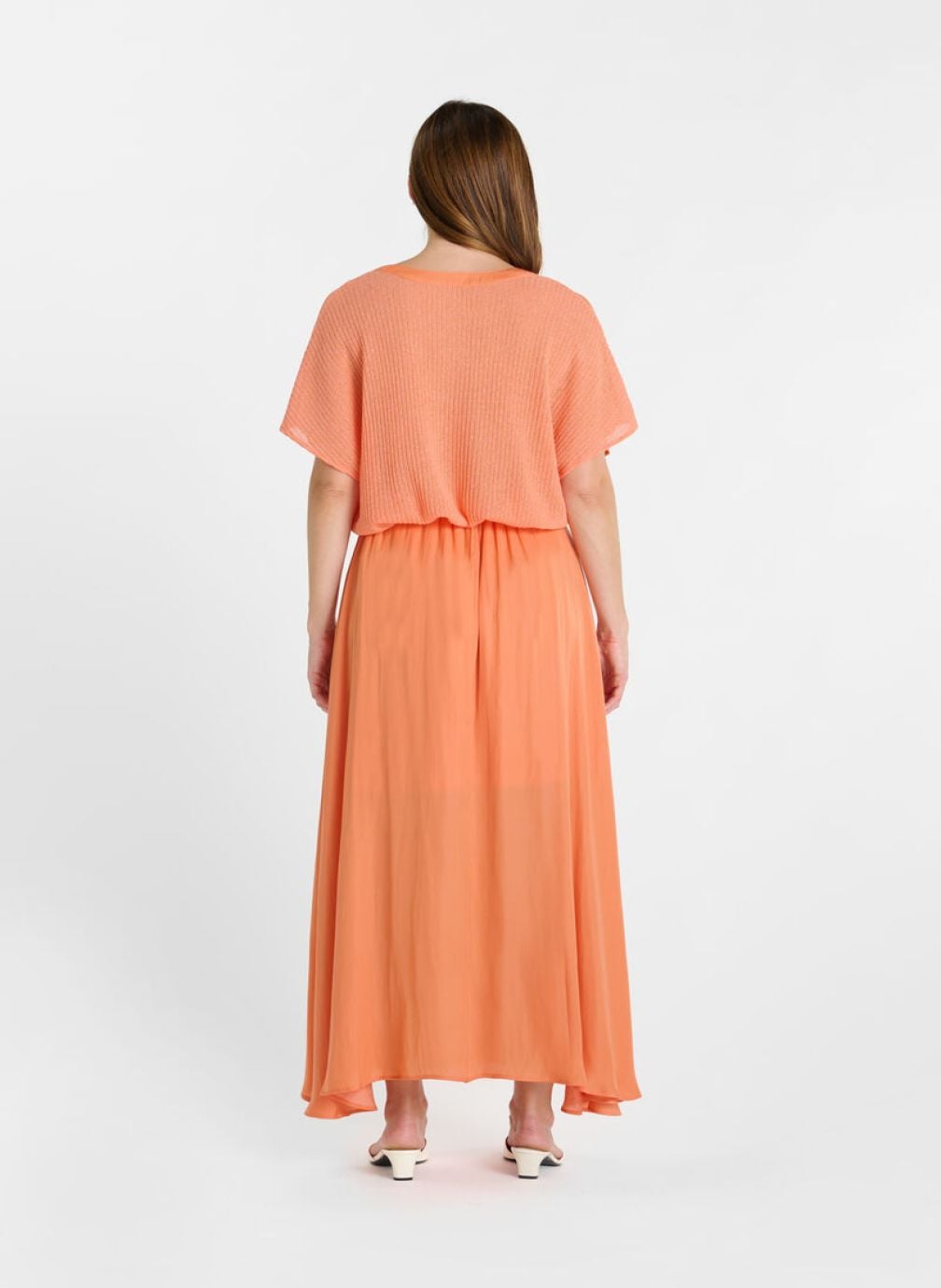 Jupes mi-longues Jupe droite EZIA Orange femme orange Le temps des cerises Jupes mi-longues Jupe droite EZIA Orange femme orange Orange