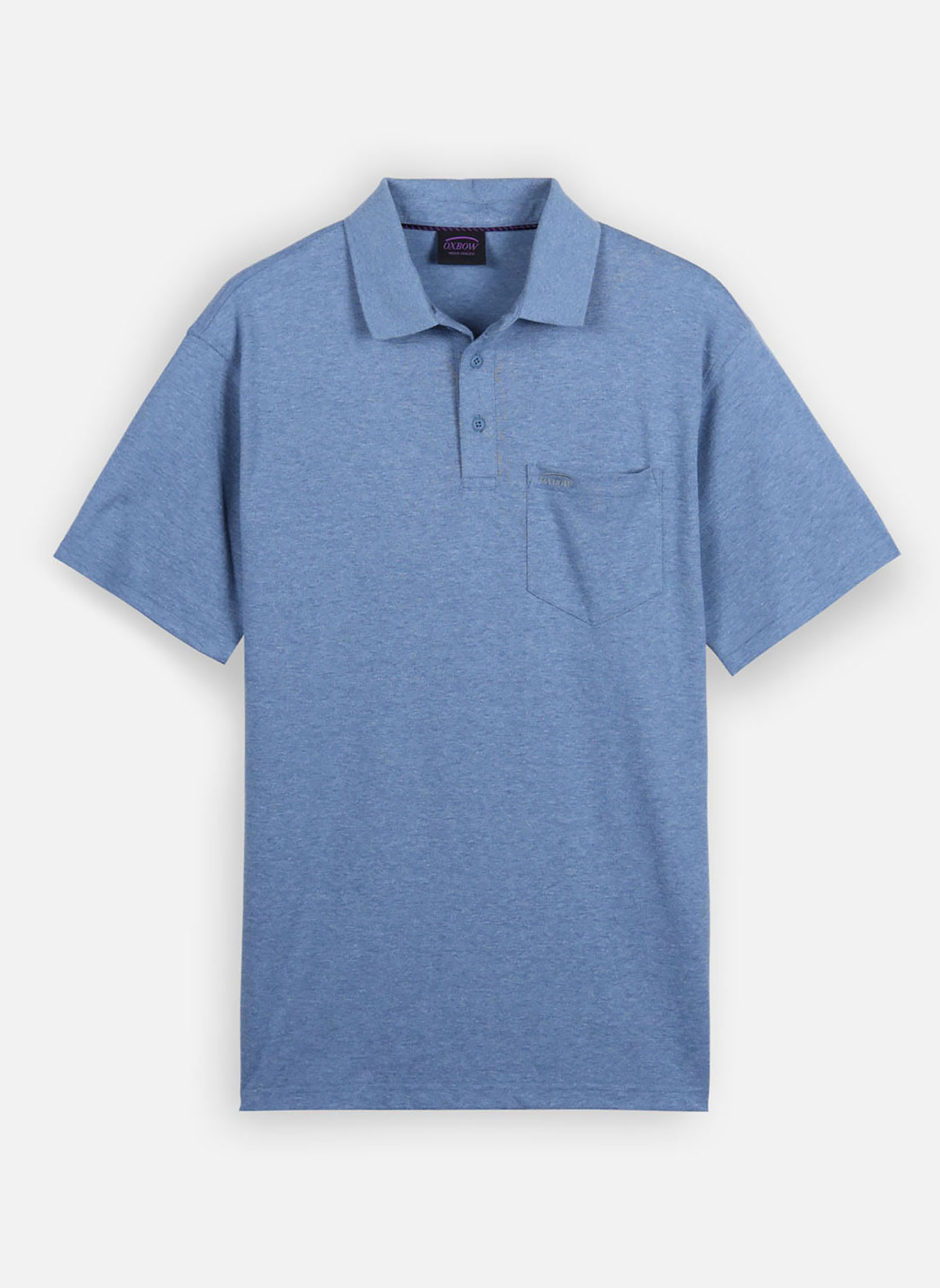 Polos STAPLE homme bleu Oxbow Polos STAPLE homme bleu Bleu