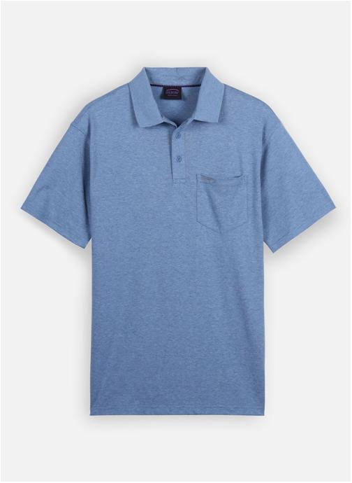 Oxbow Polos STAPLE homme bleu