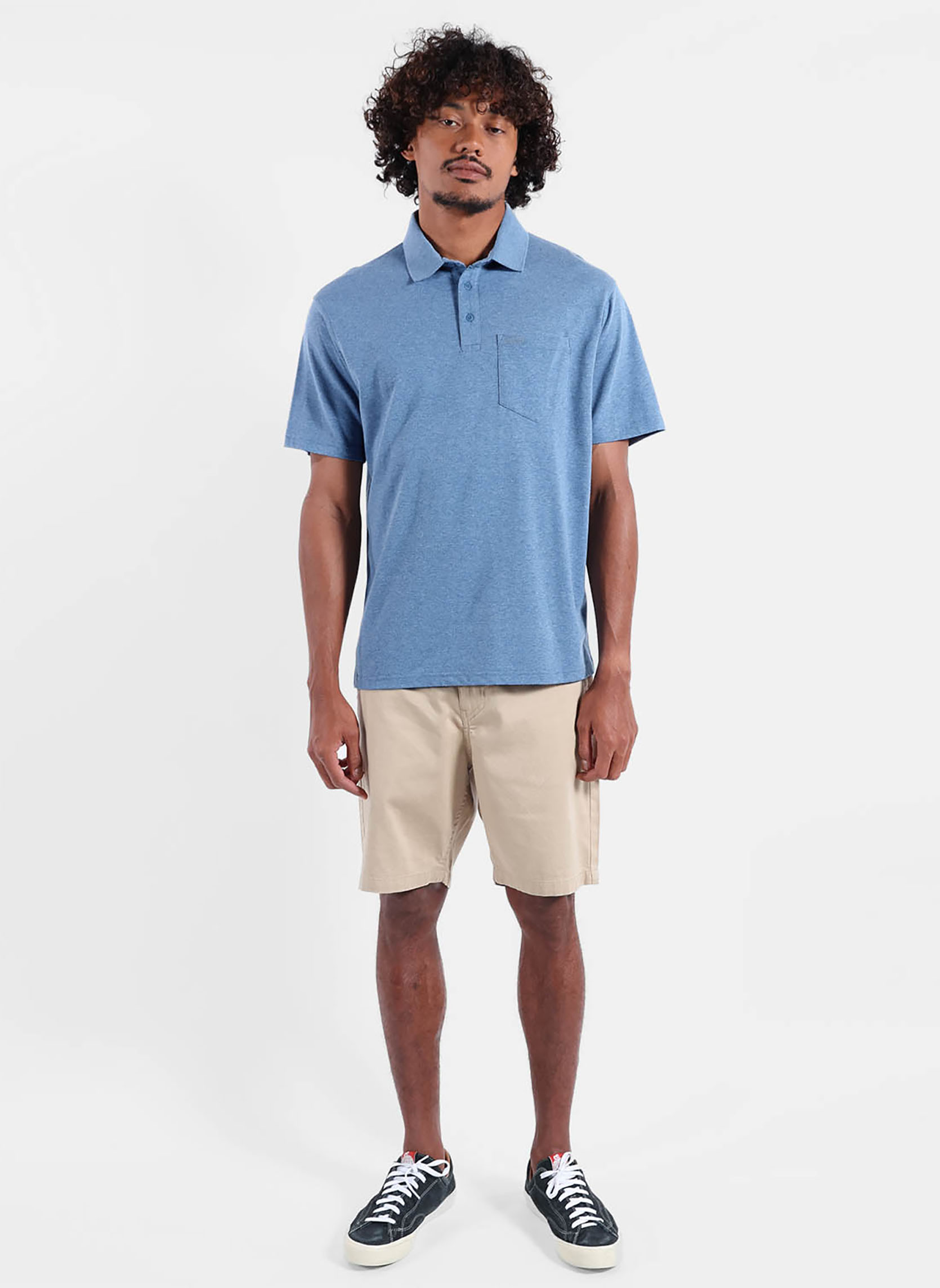 Polos STAPLE homme bleu Oxbow Polos STAPLE homme bleu Bleu
