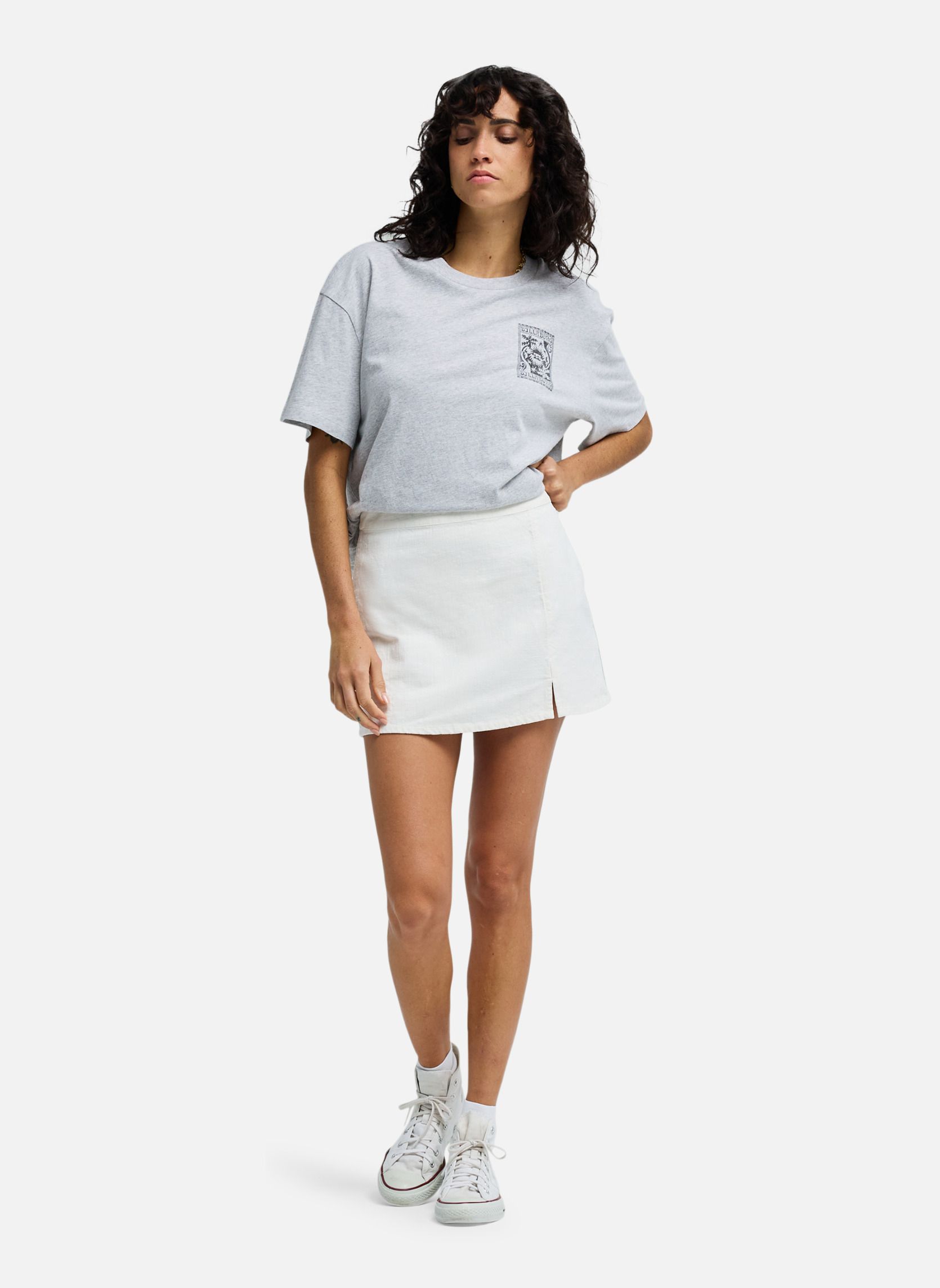 Débardeurs Always Looking femme gris Billabong Débardeurs Always Looking femme gris Gris