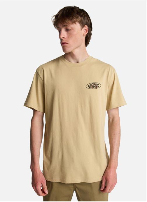 Billabong Tee-shirts Orbit Arch homme beige