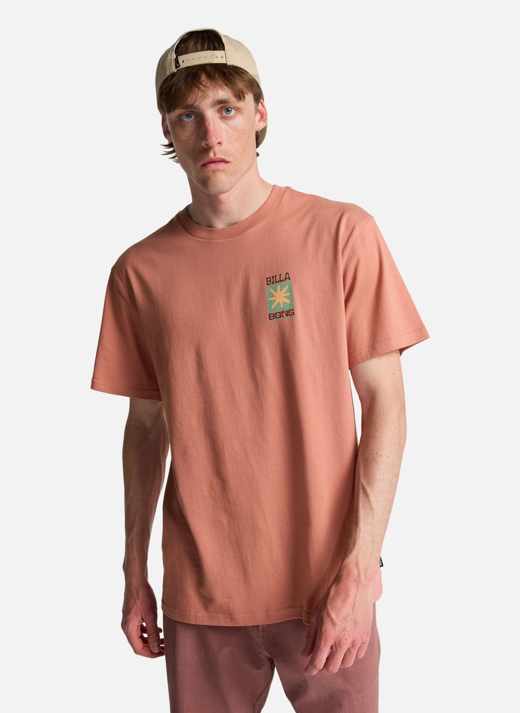 Tee-shirts Good Times homme rose Billabong Tee-shirts Good Times homme rose Rose