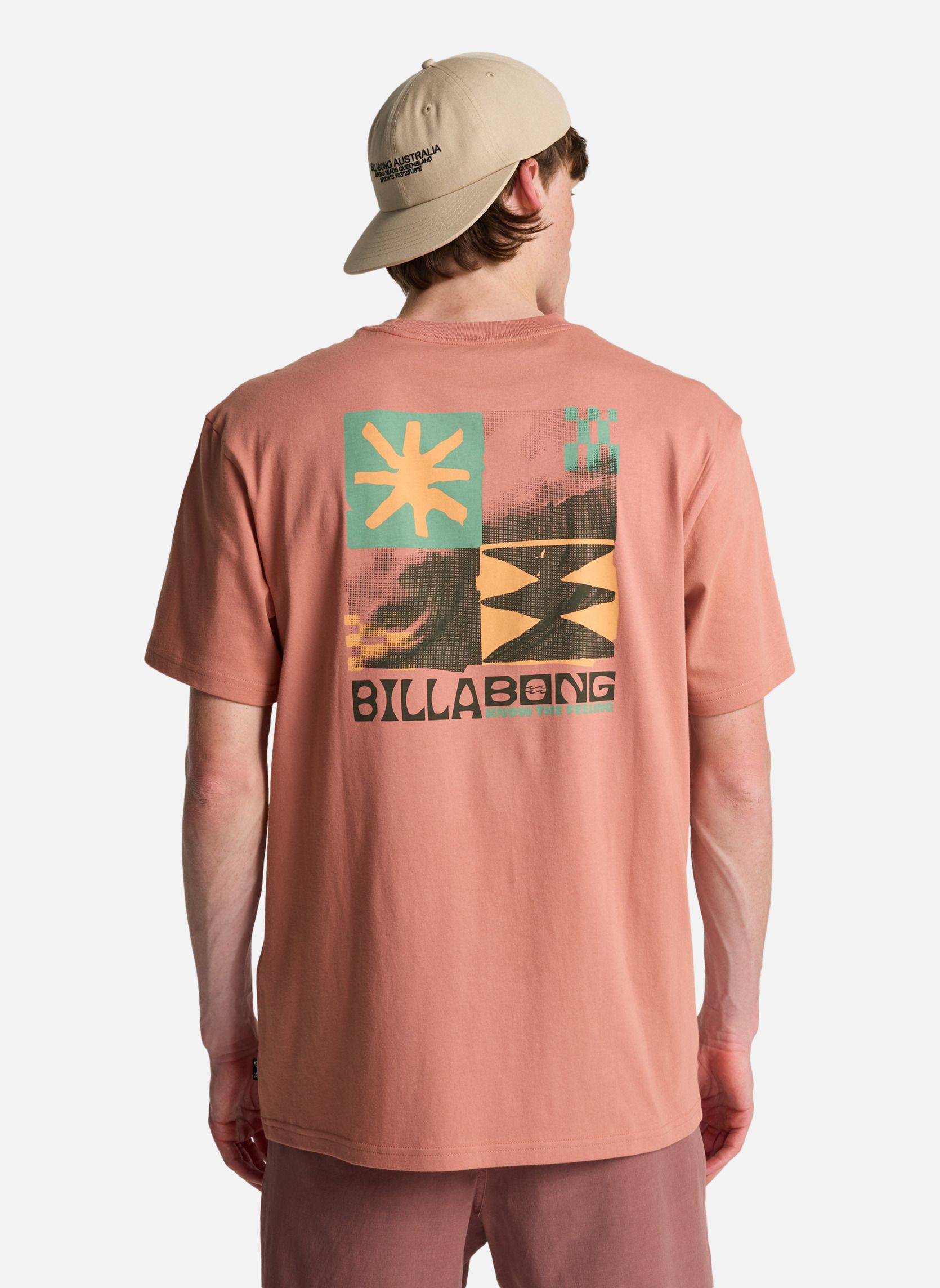 Tee-shirts Good Times homme rose Billabong Tee-shirts Good Times homme rose Rose