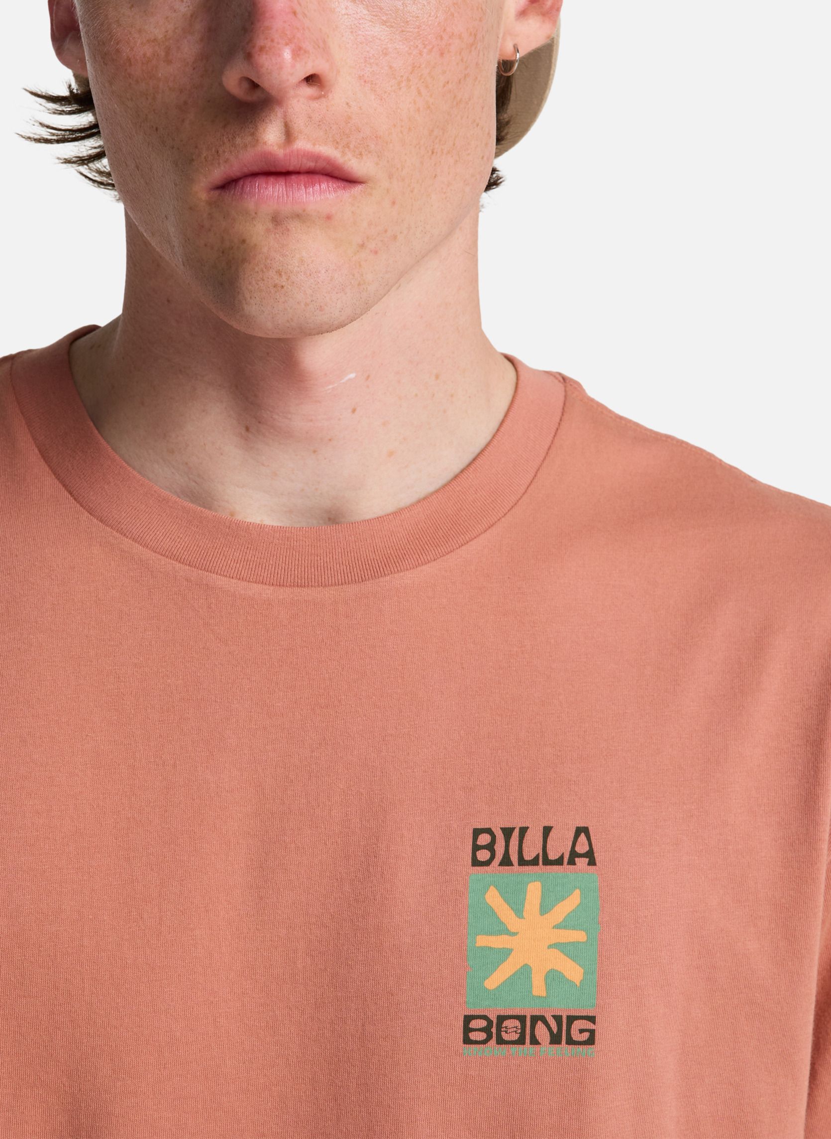 Tee-shirts Good Times homme rose Billabong Tee-shirts Good Times homme rose Rose