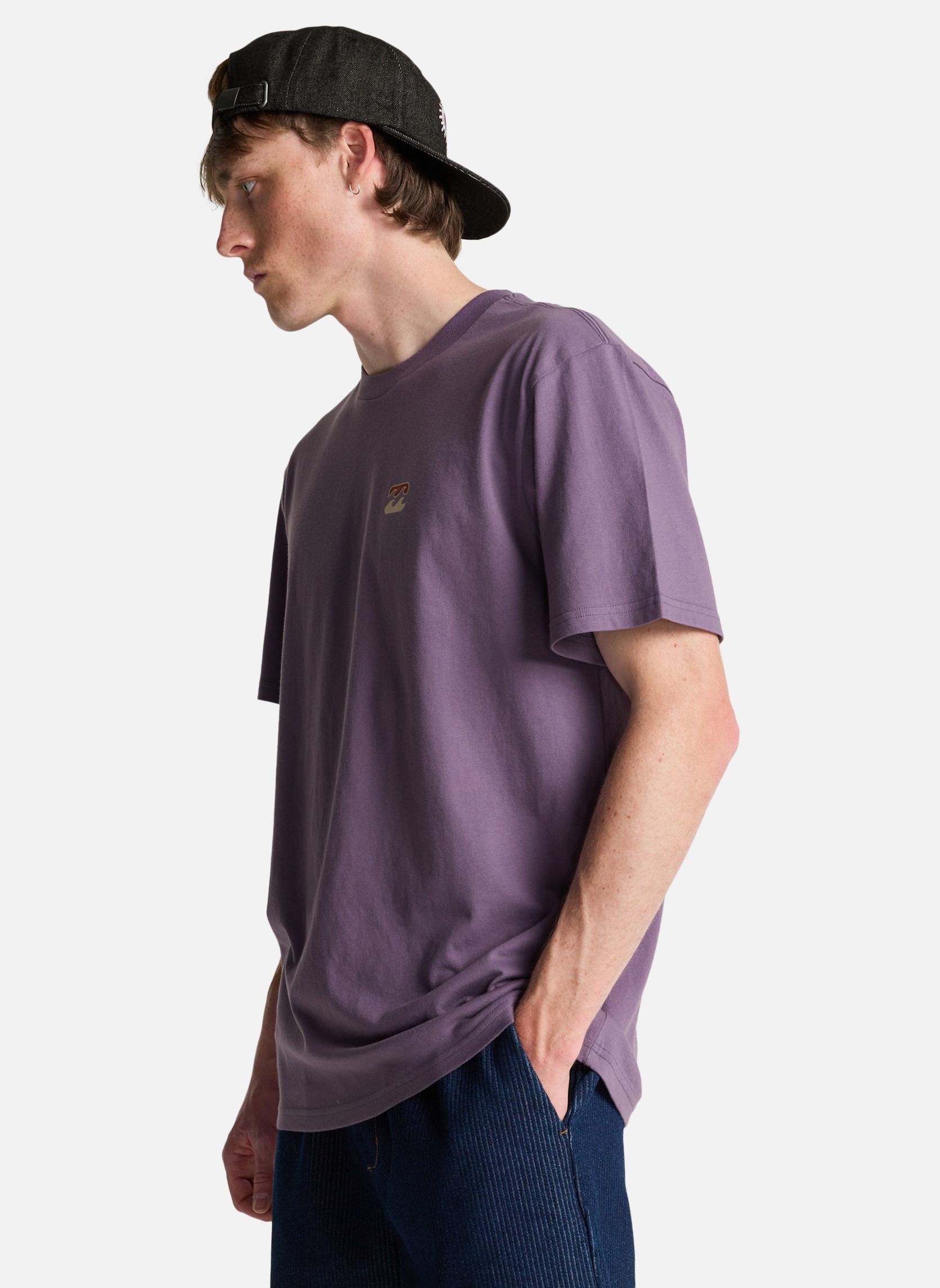 Tee-shirts Icon Wave homme violet Billabong Tee-shirts Icon Wave homme violet Violet