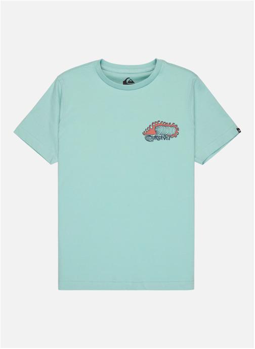 Quiksilver Tee-shirts Skeleton Ride garçon bleu