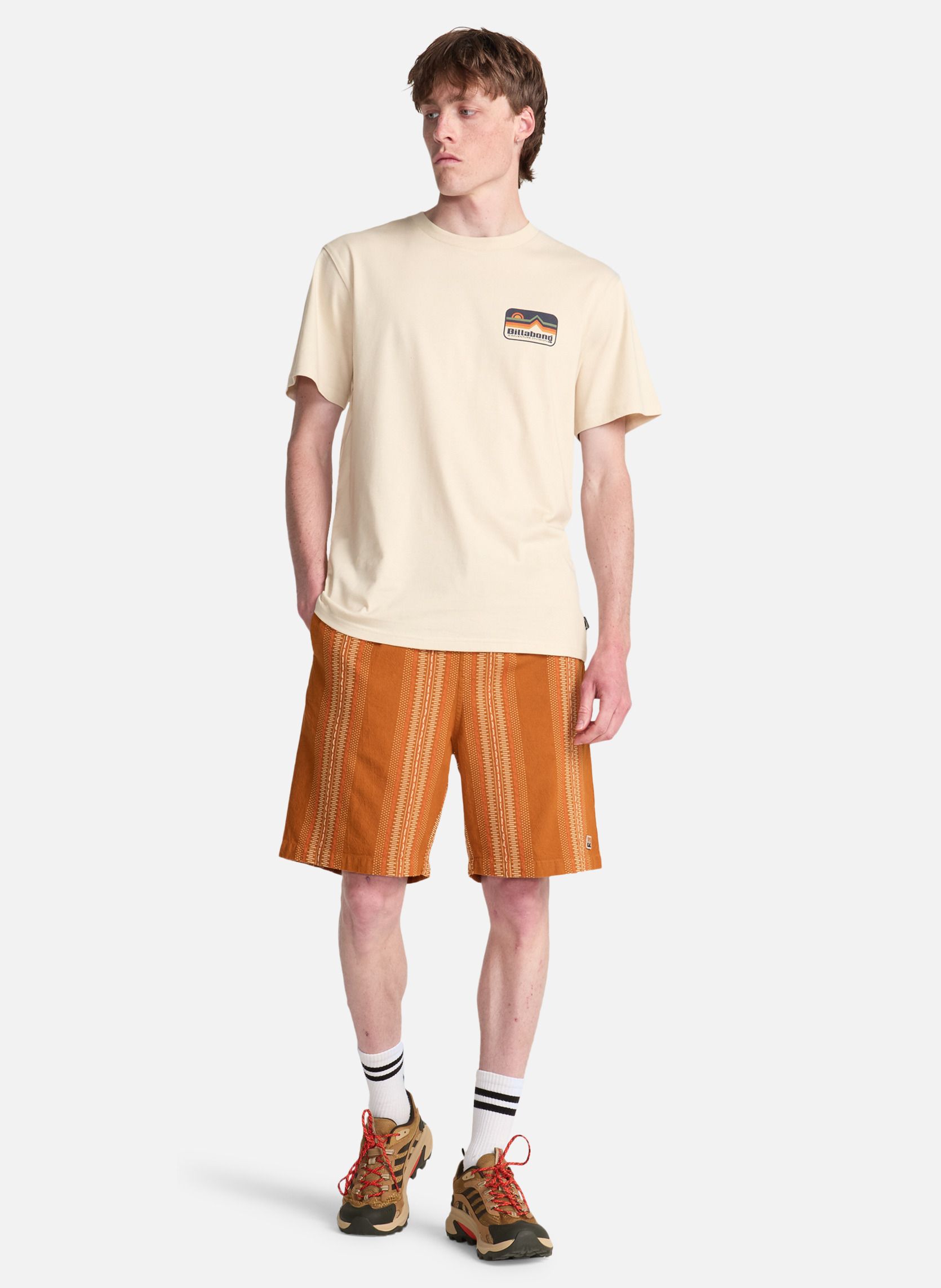 Tee-shirts Range homme beige Billabong Tee-shirts Range homme beige Beige