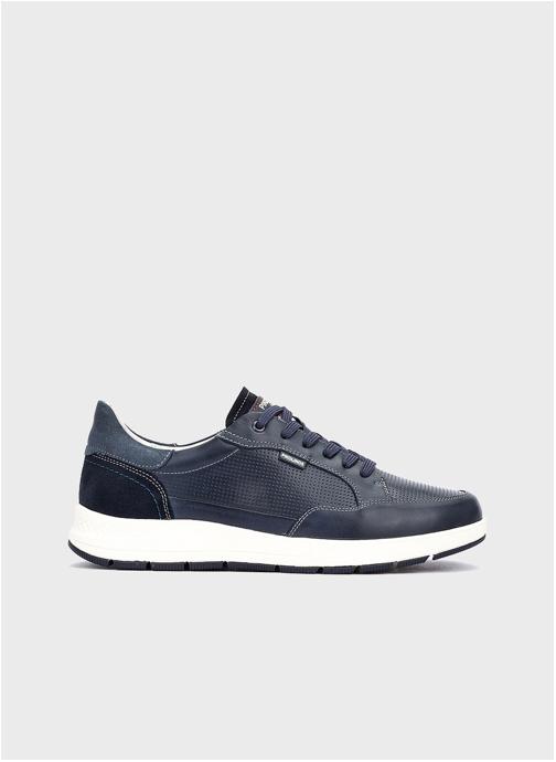 Pikolinos Baskets basses SALAMANCA homme bleu