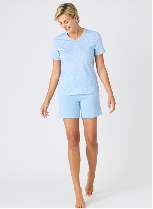 Damart Combinaisons 72937 femme bleu