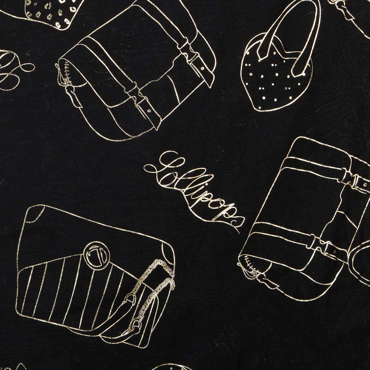 Foulards Foulards Stefana femme noir Lollipops Foulards Foulards Stefana femme noir Noir