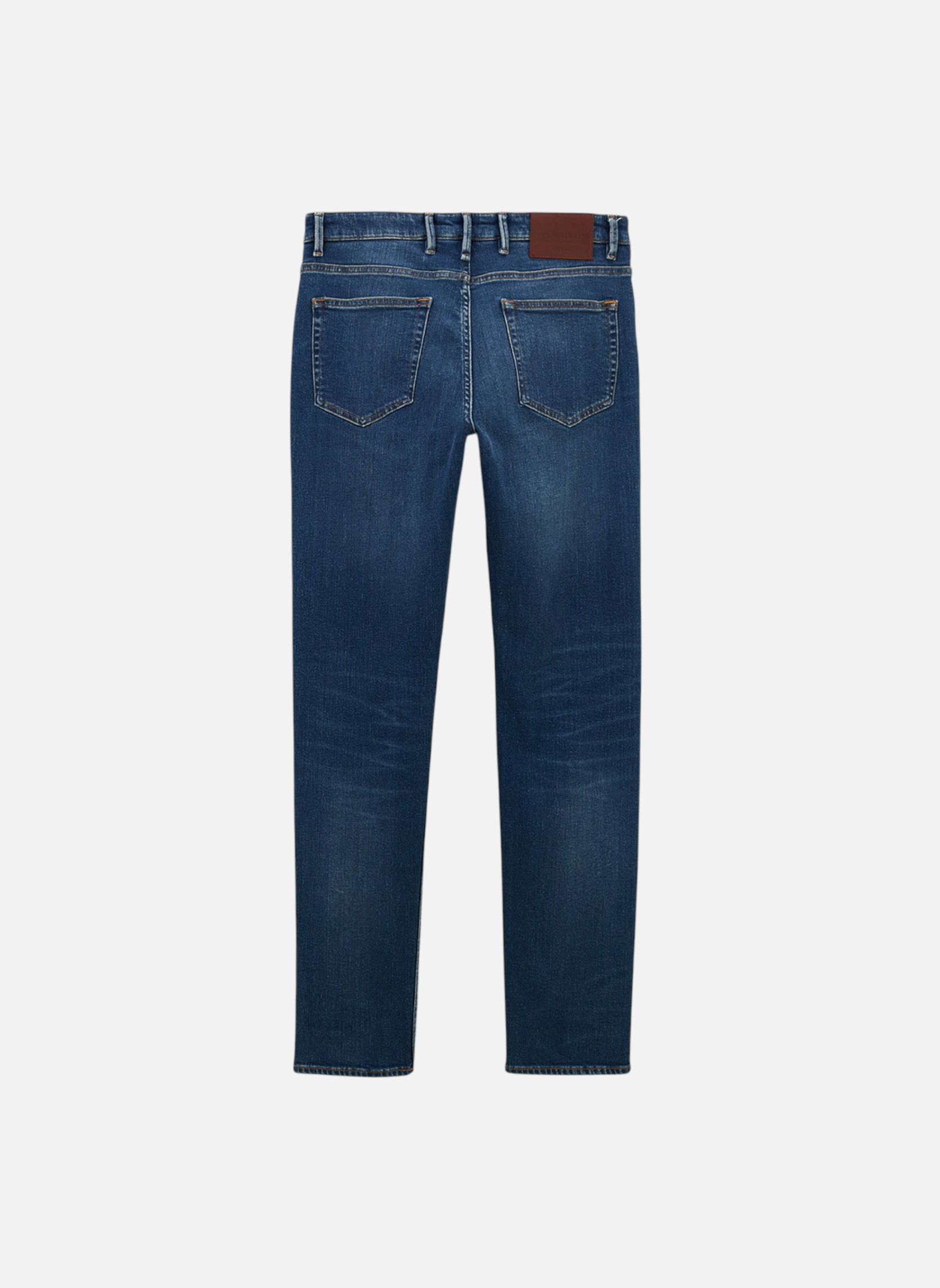Jeans droit bleu Serge Blanco Jeans droit bleu Bleu