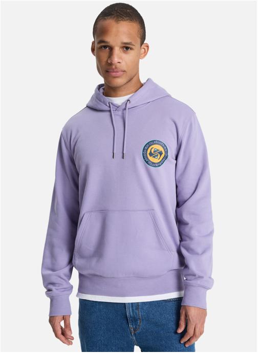 Quiksilver Sweats à capuche Graphic homme violet