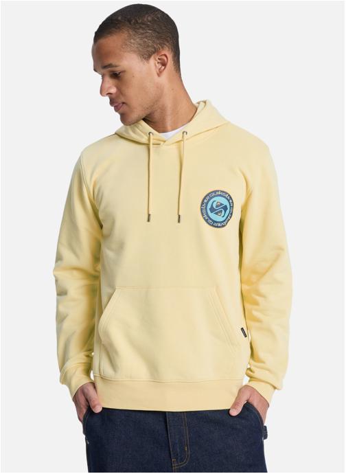 Quiksilver Sweats à capuche Graphic homme jaune