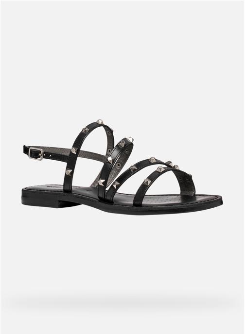 Geox Sandales D MADDALUSIAC femme noir