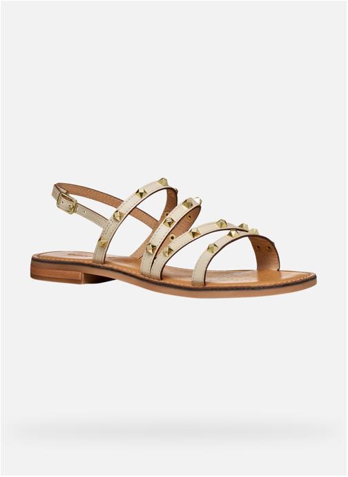 Geox Sandales D MADDALUSIAC femme beige