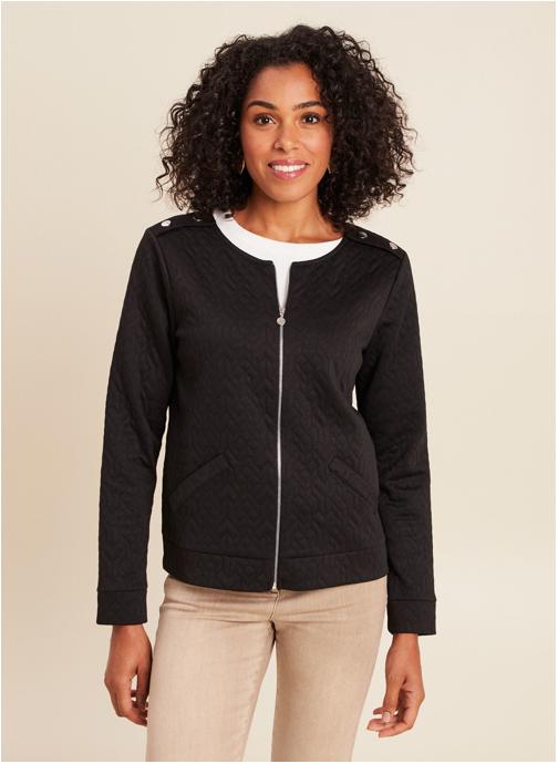 Bréal Gilets TIQUIBOMB femme noir