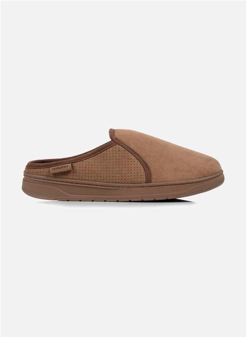 Isotoner Chaussons Chaussons mules Homme Camel perforées homme marron