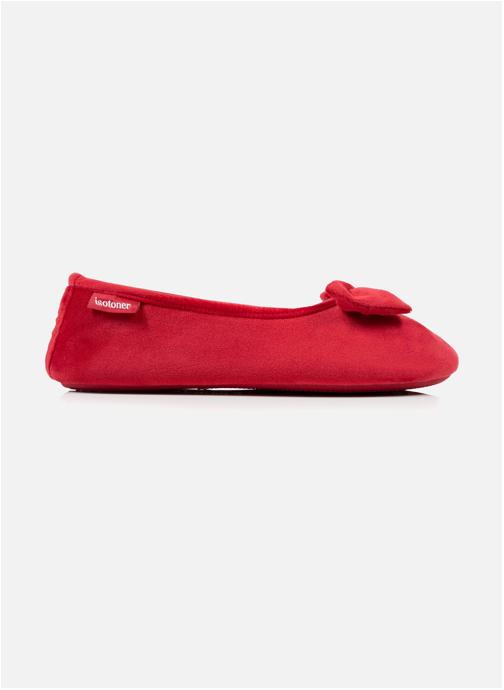 Isotoner Chaussons Chaussons ballerines Femme Noir pois femme rouge