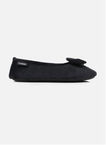 Chaussons Chaussons ballerines Femme Noir pois femme rouge