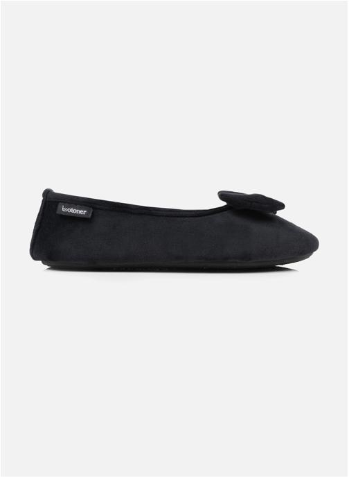 Isotoner Chaussons Chaussons ballerines Femme Noir pois femme noir