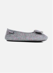 Chaussons Chaussons ballerines Femme Noir pois femme rouge