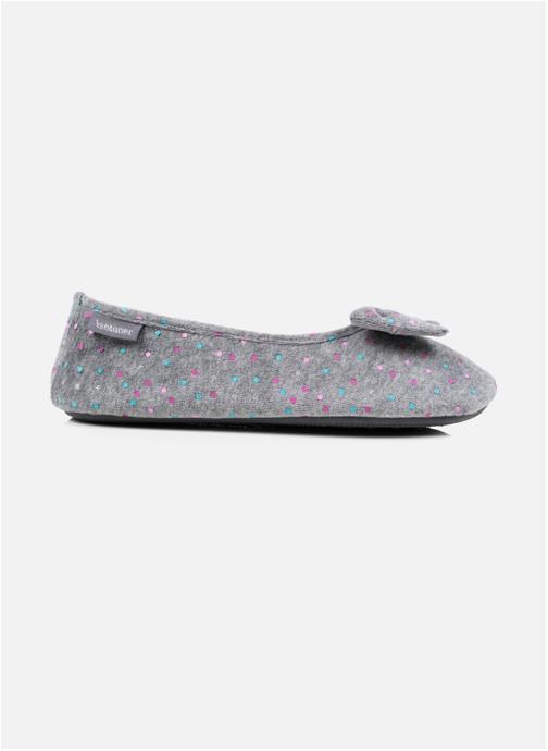 Isotoner Chaussons Chaussons ballerines Femme Noir pois femme gris