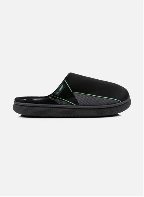 Isotoner Chaussons Chaussons mules Homme BLOUP Noir imprimé vert homme noir