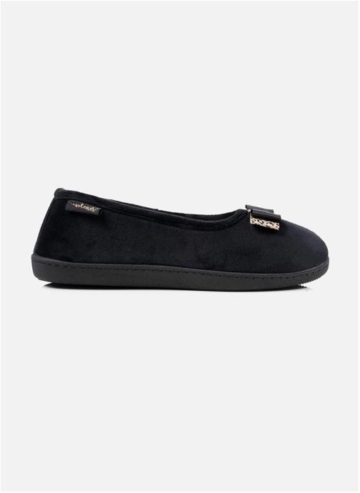 Isotoner Chaussons Chaussons ballerines Femme Rayures marine femme noir