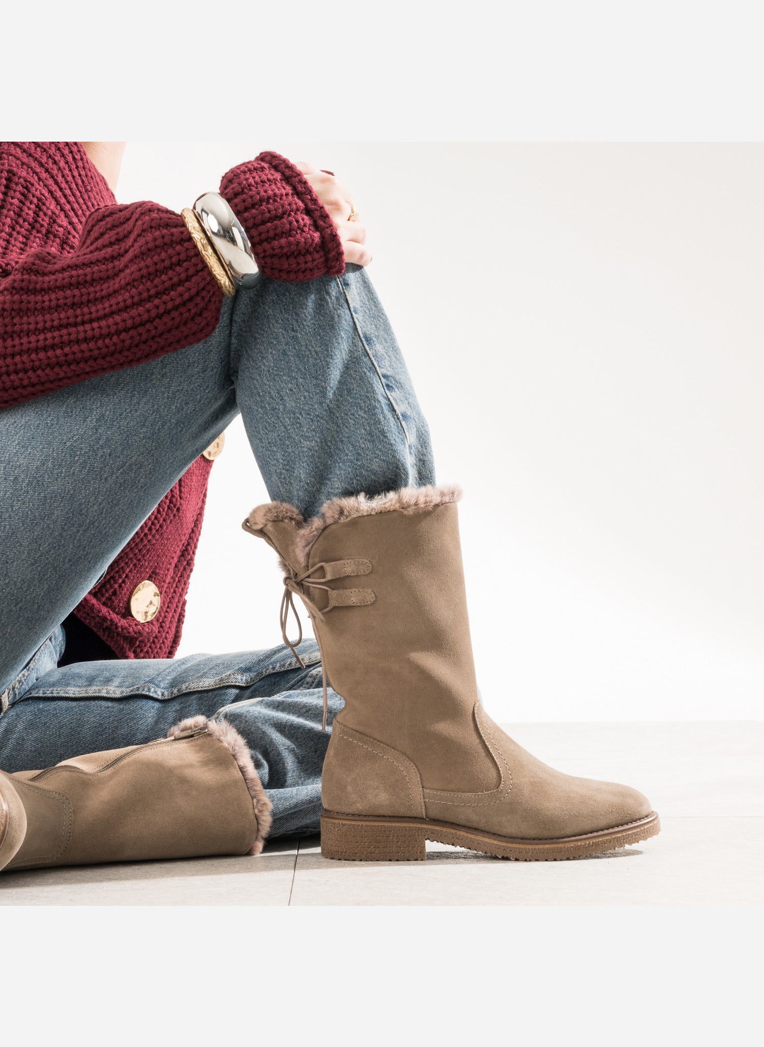 Bottes Fourres Femme Uggnull
