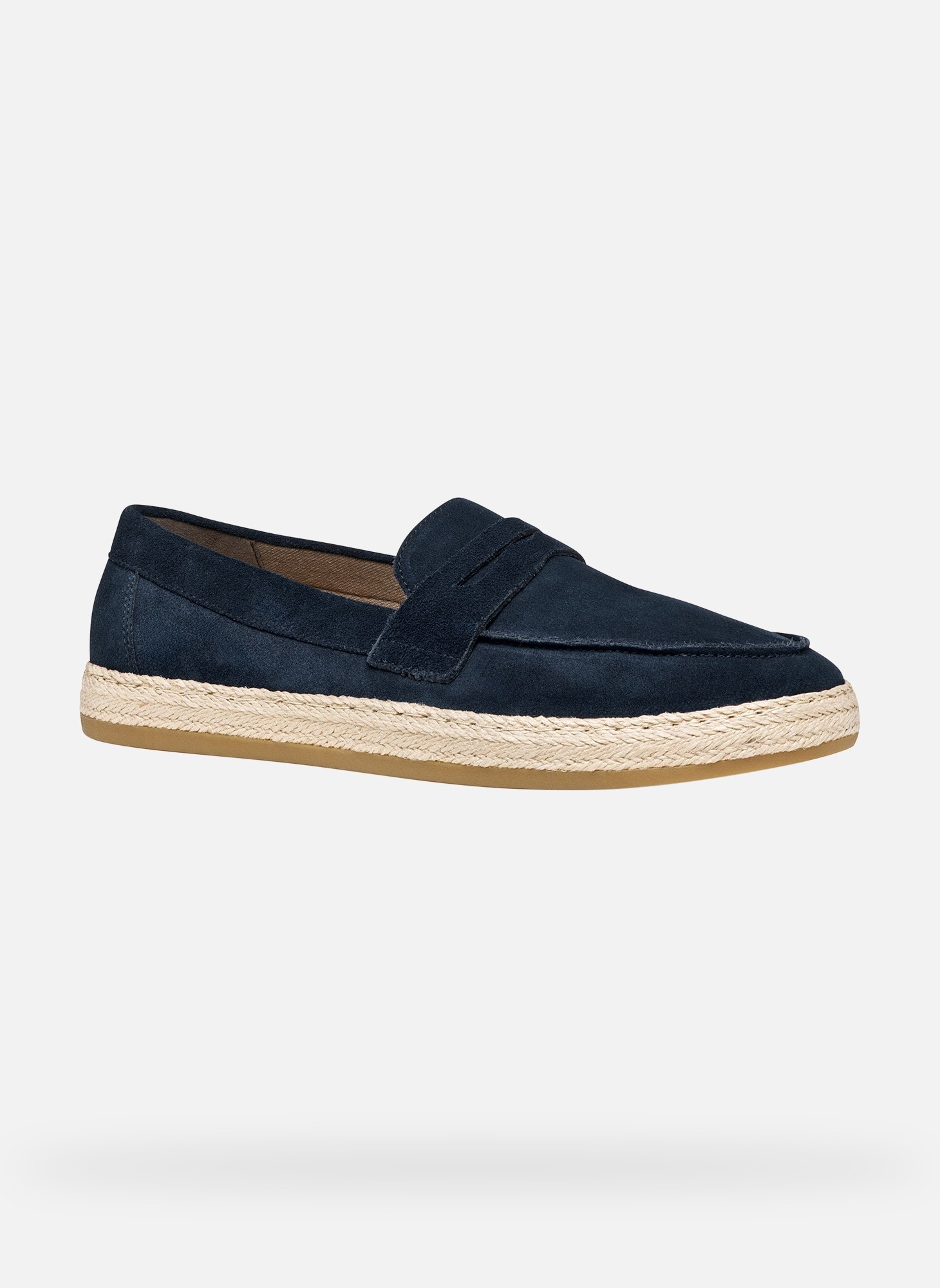 Mocassins PANTELLERIA MAN homme bleu Geox Mocassins PANTELLERIA MAN homme bleu Bleu